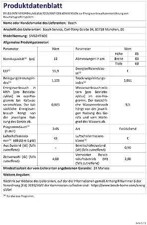 Indaplovė BOSCH SMS2HTI60E