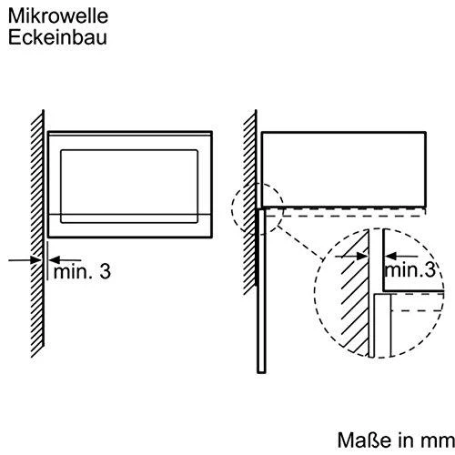 Mikrobangų krosnelė Cooker microwave BOSCH BEL554MS0 (900W, 25l, juodos spalvos)