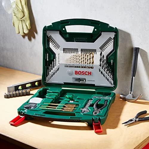 Grąžtas Bosch 103-dalių Titanium kompl.