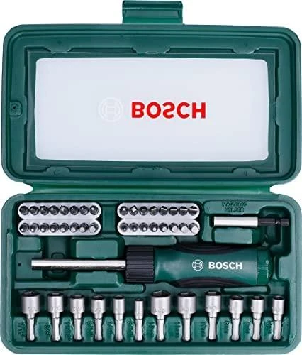 Bosch titano atsukimo rinkinys 46 vnt.