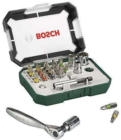 Bosch titano atsukimo rinkinys 46 vnt.