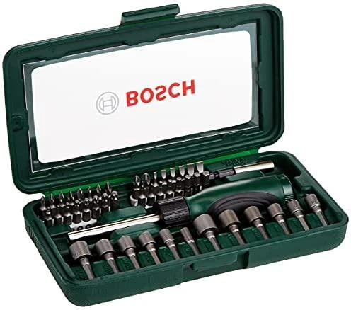 Bosch titano atsukimo rinkinys 46 vnt.