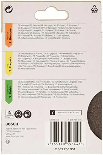 Šlifavimo kempinė S-Fine K180 BOSCH DIY 1 vnt.