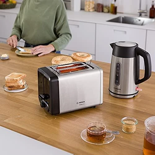 Bosch TAT4P420 Kompaktinis skrudintuvas, DesignLine, Nerūdijančio plieno