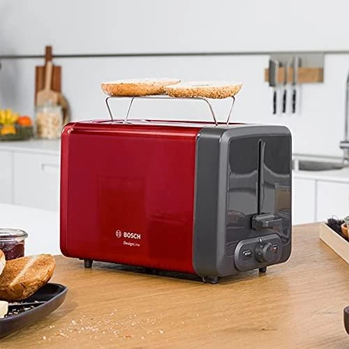 Bosch TAT4P424 Kompaktinis skrudintuvas, DesignLine, Raudona