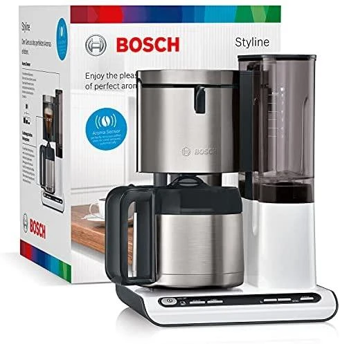 Kavos aparatas Bosch TKA8A681 Kavavirė, Styline, Baltas