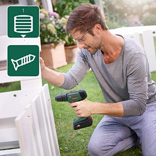 Bosch Universal Drill 18V (1x1,5 akumuliatorius) Akumuliatorinis dviejų greičių gręžtuvas - suktuvas