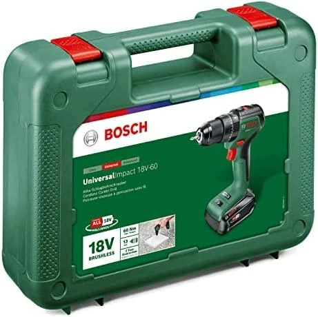 Bosch UniversalImpact18V-60,2Ah Akum.smūginis gręžtuvas