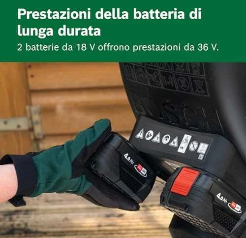 Bosch UniversalShredder2x18V-25 Šakų smulkintuvas,2x4Ah