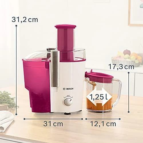 Sulčiaspaudė Bosch Siemens Juicer BOSCH MES 25C0 (700W, baltos spalvos)