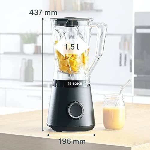 Bosch MMB6141B Series 4, Trintuvas, VitaPower Serie | 4, 1200 W, Juoda
