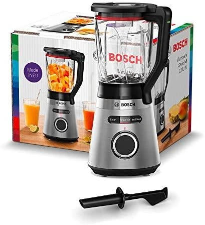 Kokteilinė Bosch MMB6382M, Juodos/Sidabrinės spalvos
