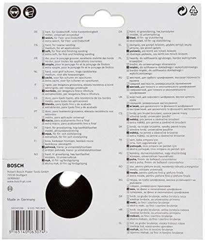 Bosch Guminis šlifavimo diskas minkštas,D 150 mm,1 vnt.