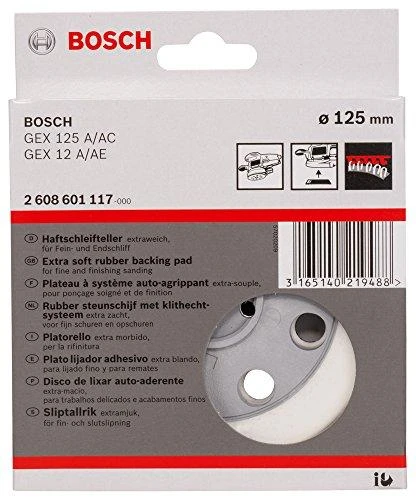 Bosch Guminis šlif.diskas D 125 ypač minkštas