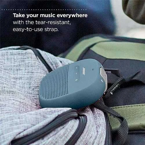 Bose® SoundLink® Micro Bluetooth® nešiojama kolonėlė, Mėlynos spalvos