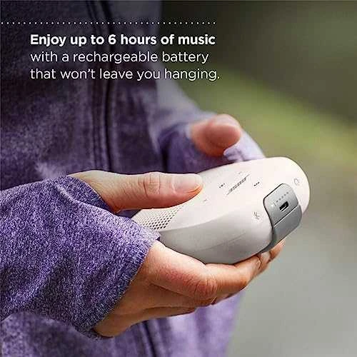 Bose® SoundLink® Micro nešiojama kolonėlė, Baltos spalvos