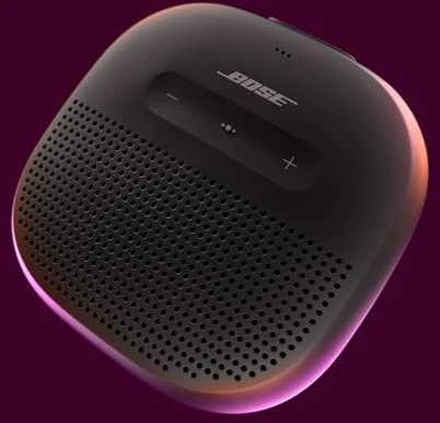 Bose® SoundLink® Micro Bluetooth® nešiojama kolonėlė, Juodos spalvos