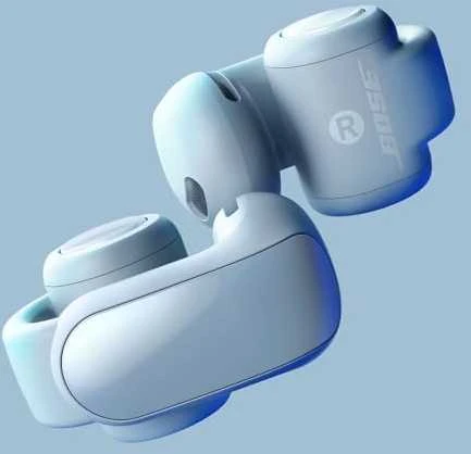 Atviri belaidžiai ausinukai Bose Ultra Open Earburds, Žydros spalvos