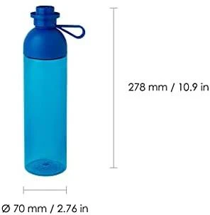 Room Copenhagen LEGO drėkinimo buteliukas 740 ml mėlynas