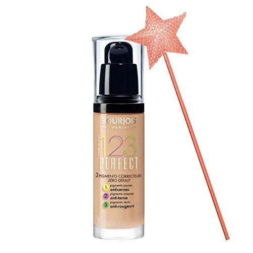 BOURJOIS Paris 123 Perfect skystas makiažo pagrindas, atspalvis: 53 rusvai gelsvas Clair, 30 ml