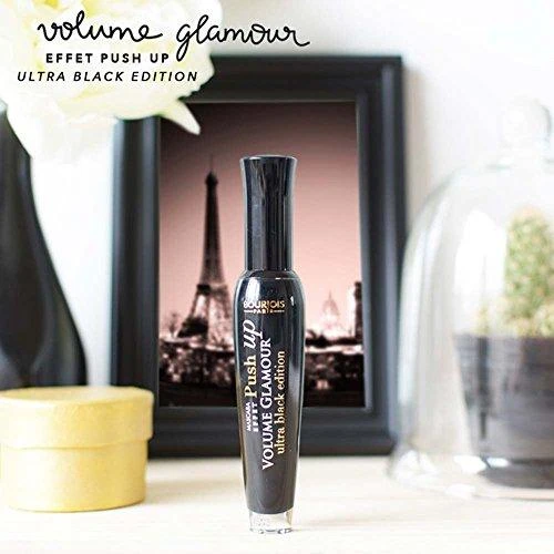 "Bourjois Volume Glamour Push Up" blakstienų tušas "Ultra Juodas