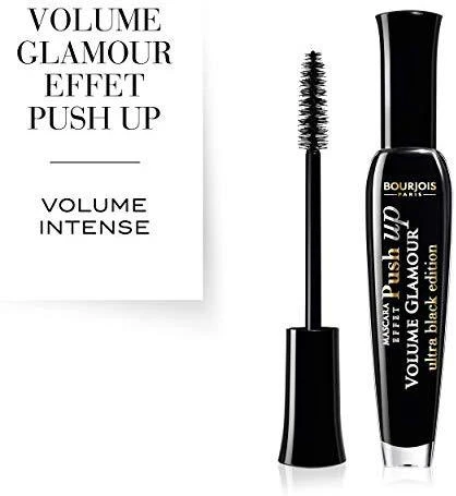 "Bourjois Volume Glamour Push Up" blakstienų tušas "Ultra Juodas