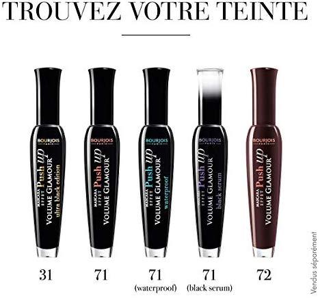 "Bourjois" blakstienų tušas "Volume Glamour Effet Push Up