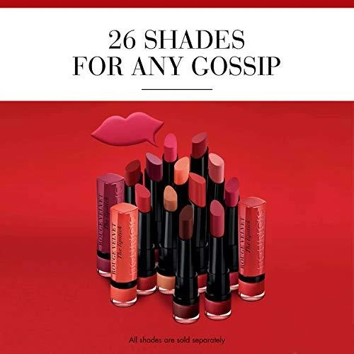 BOURJOIS Paris Rouge Velvet Lūpų dažai Moterims 2,4 g, 09 FUCHSIA BOTTÉ