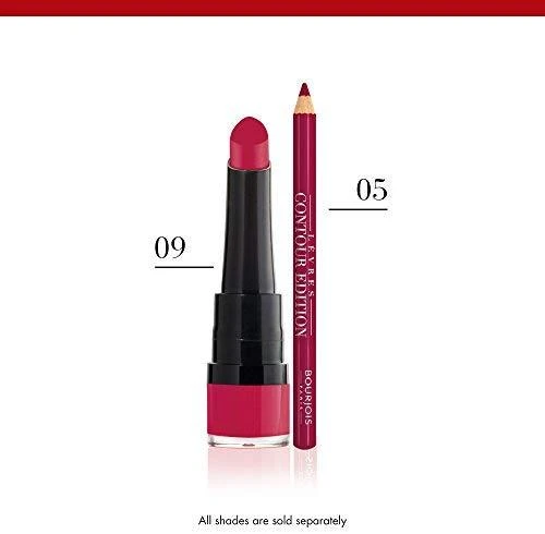 BOURJOIS Paris Rouge Velvet Lūpų dažai Moterims 2,4 g, 09 FUCHSIA BOTTÉ