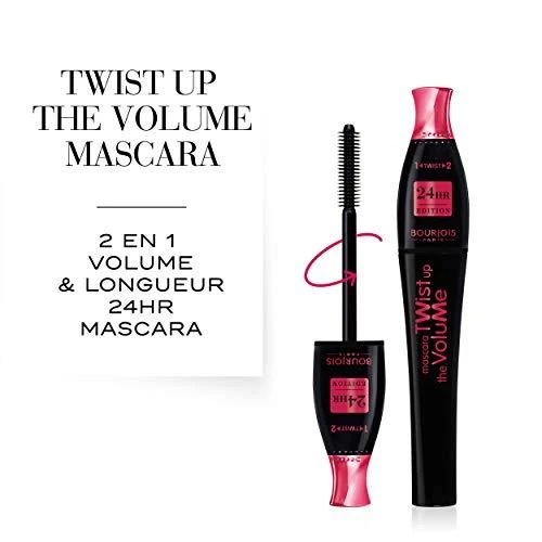 Bourjois Twist Up The Volume blakstienų tušas 24h Edition