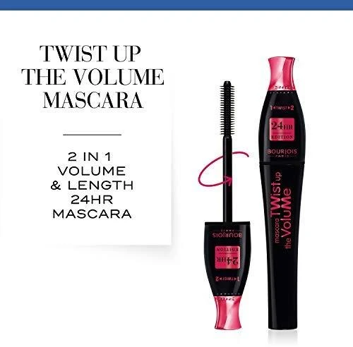 Bourjois Twist Up The Volume blakstienų tušas 24h Edition