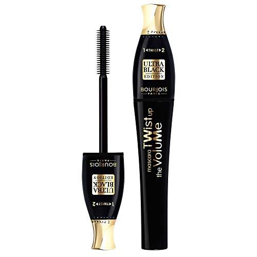 Bourjois Twist Up The Volume Blakstienų tušas Ultra Juodas