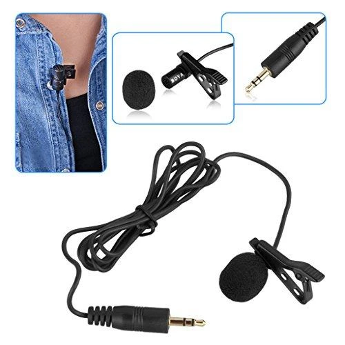 Mikrofonas BOYA 65-18000 HZ, 6.3 mm stereo adapteris, juodas / BY-M1 / BOYA10003