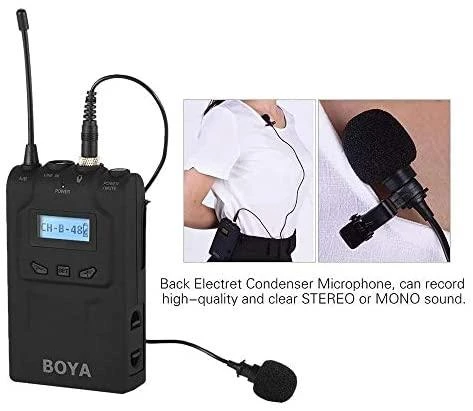 Dviejų kanalų radijo siųstuvas Boya TX8 Pro