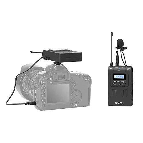 „Boya UHF Dual Lavalier“ belaidis mikrofonas BY-WM8 Pro-K1