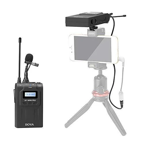 „Boya UHF Dual Lavalier“ belaidis mikrofonas BY-WM8 Pro-K1