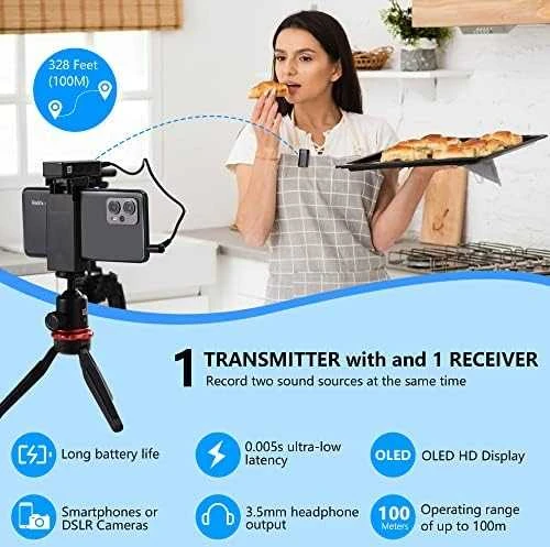 „Boya“ belaidis mikrofonas BY-XM6-S1 Mini