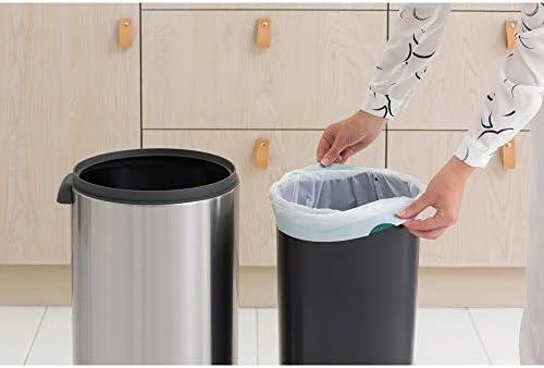 Brabantia Touch Bin Nauja, plieno matinė, 30 L