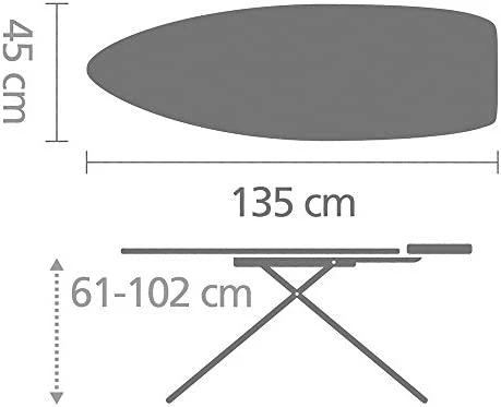 Brabantia Lyginimo lenta D 135x45 cm, 35mm - Titan Oval