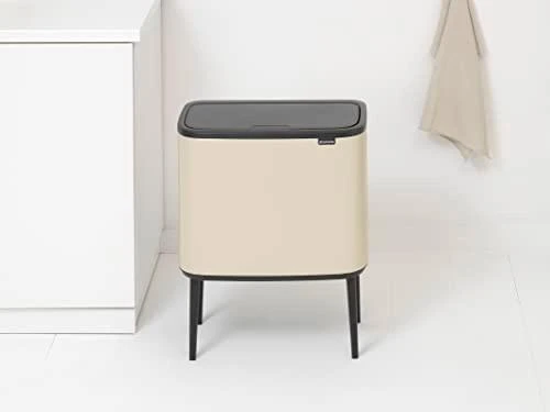 Brabantia Waste Bin Bo Touch Bin 11 + 23 L Soft rusvai gelsvas