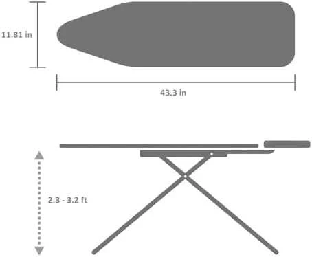 Brabantia Lyginimo lenta A 110x30 cm - Fresh Breeze