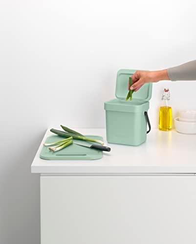 Brabantia Sort & Go Waste Bin Jade Žalias 3 L