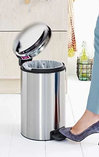 Šiukšliadėžė Brabantia 12 L, 11 20 41 satino
