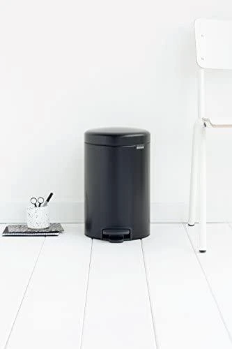 Šiukšliadėžė Brabantia 12 L, 11 37 41 juoda matinė