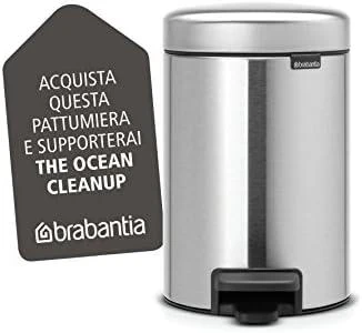 Šiukšliadėžė Brabantia 3 L 11 21 64 satino