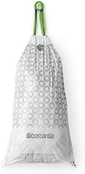 Brabantia Šiukšlių maišeliai G 23-30 l (dalytuve 40 maišelių)