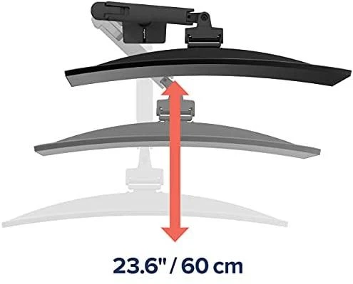 Laikiklis Ergotron - HX Desk Monitorius Arm - matte juodas
