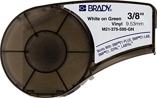 Brady Juodas on Baltas 6,4m x 19,05mm