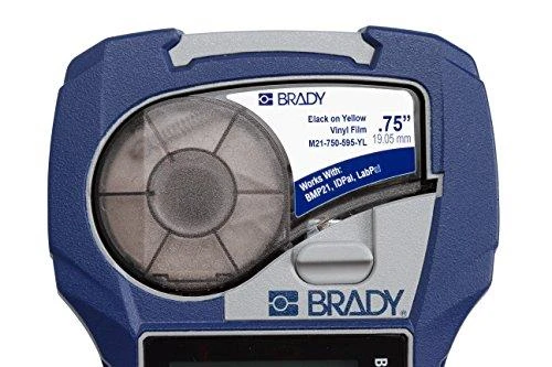 Brady Juodas on Geltona 6,4m x 19,05mm