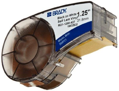 Brady Juoda ant baltos 4.26m x 30.48mm